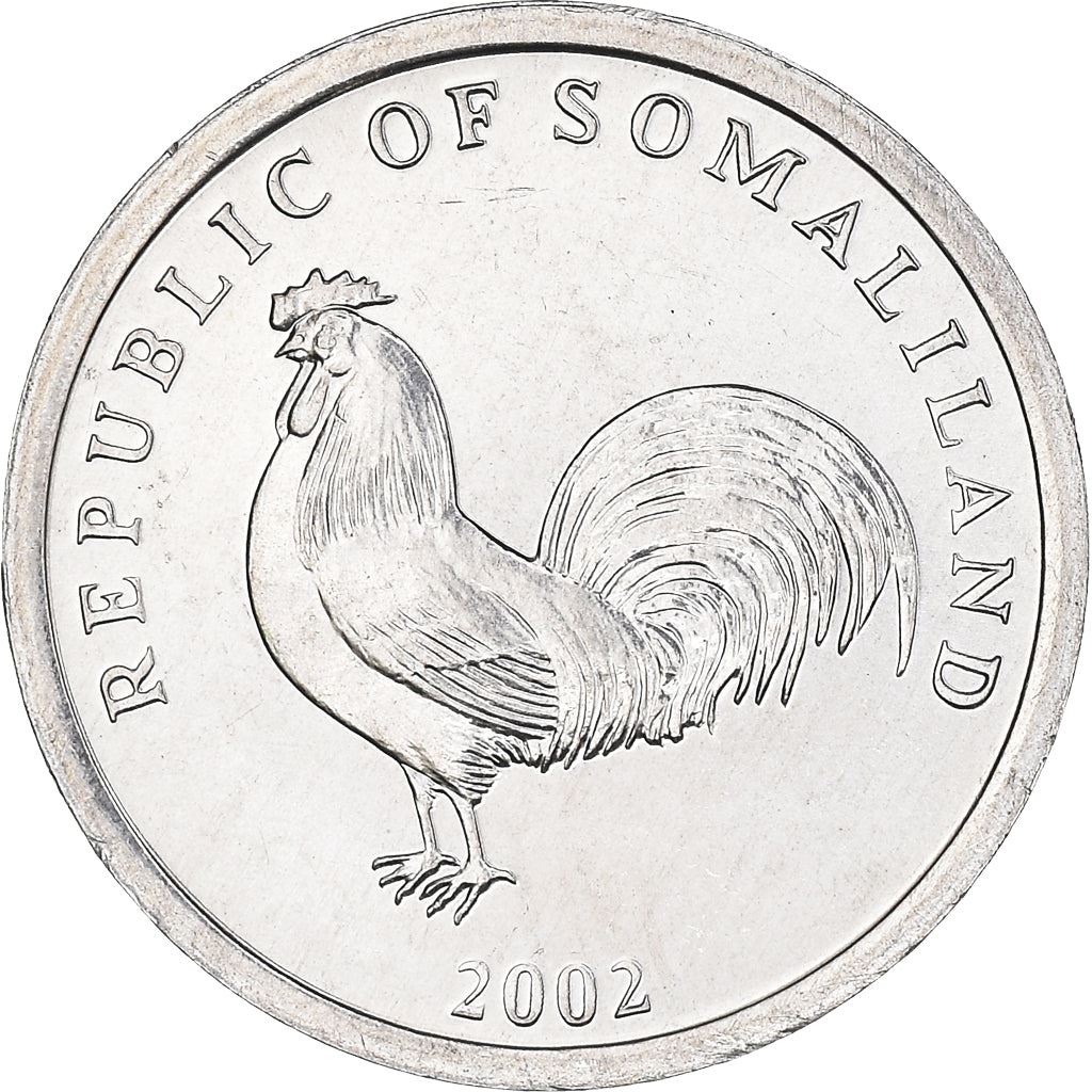 Somaliland | 5 Shillings Mønt | Hane | KM:5 | 2002