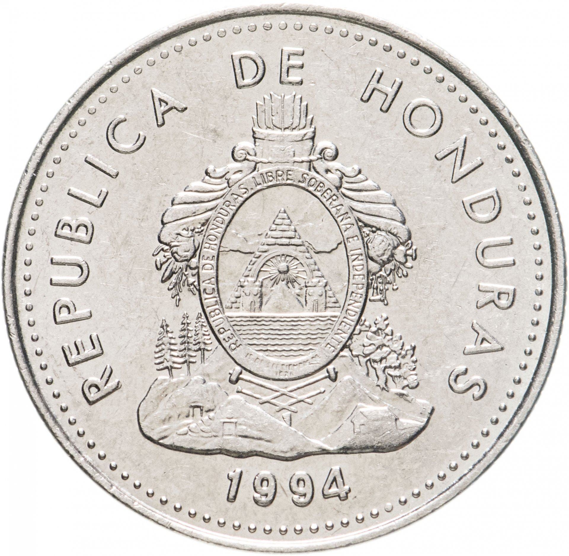 Honduras | 50 Centavos Coin | FAO | KM:88 | 1994