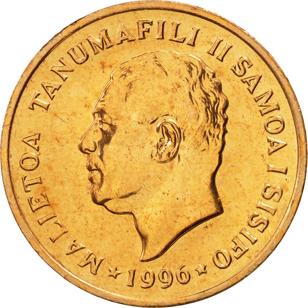 Samoa | 2 Sene Coin | Malietoa Tanumafili II | Cocoa Pods | Km:13 | 1974 - 1996