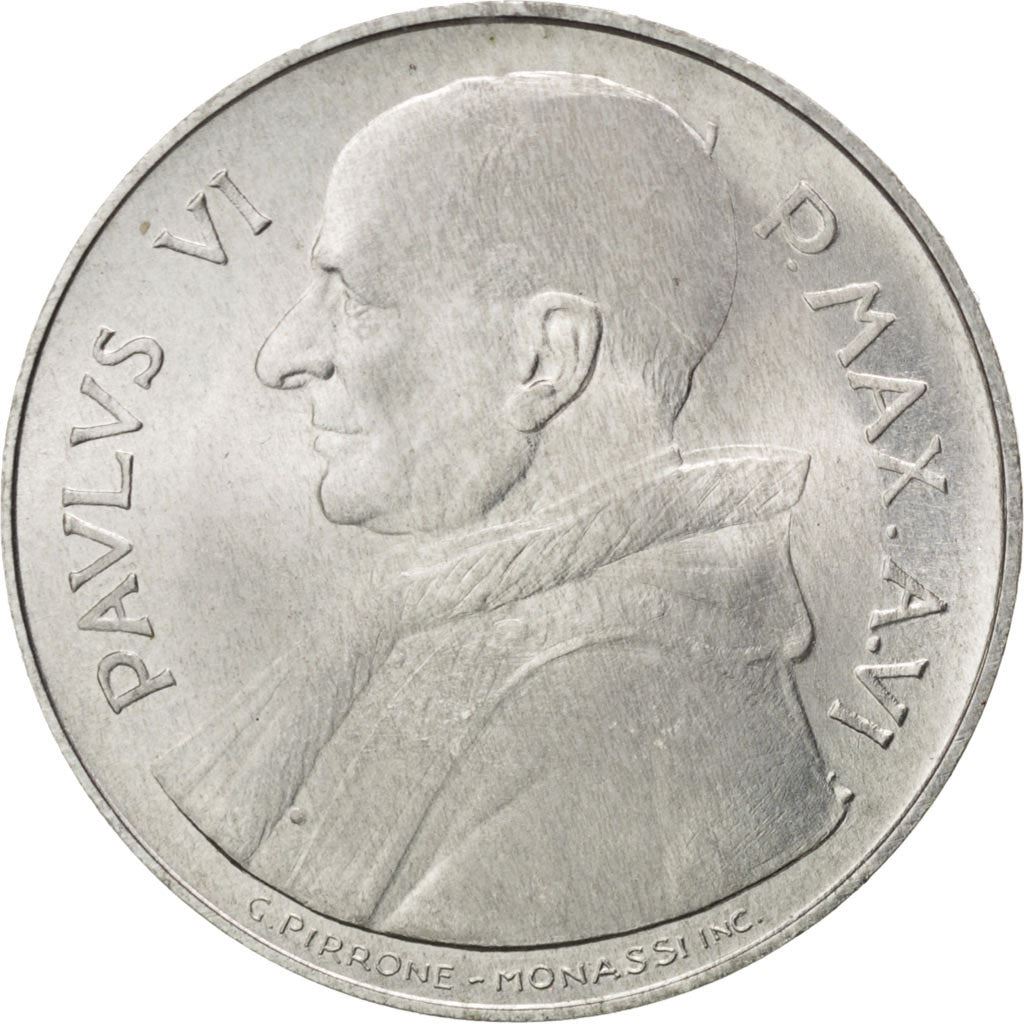 Watykan | Moneta 10 lirów | FAO | Km:103 | 1968