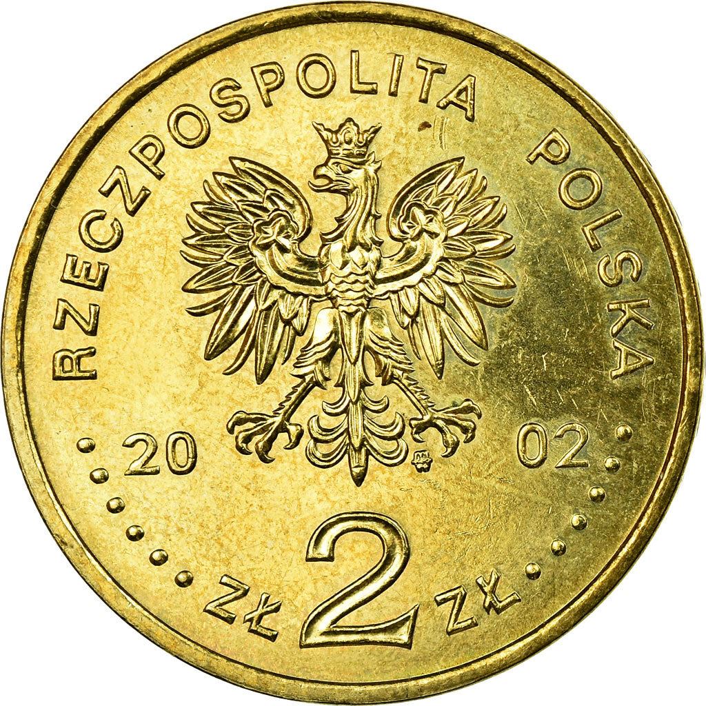 Poland | 2 Zlotys Coin | Malbork Castle | Y:443 | 2002