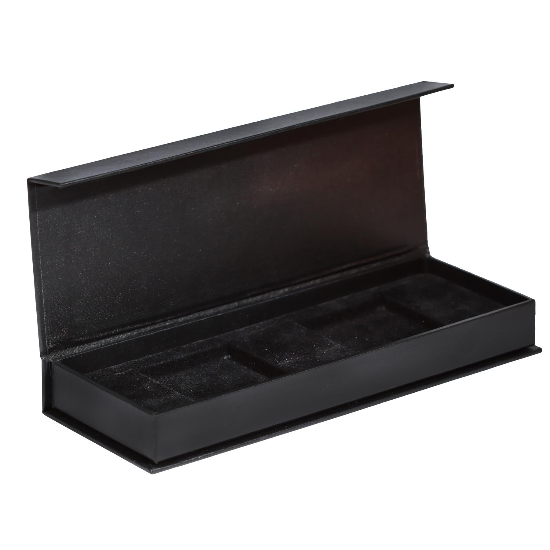 M-BOX Coin Box | Box for Presenting Coins in Square Capsules | 4 Sizes - XS to L | 12 Compartment Variations - 1 to 20