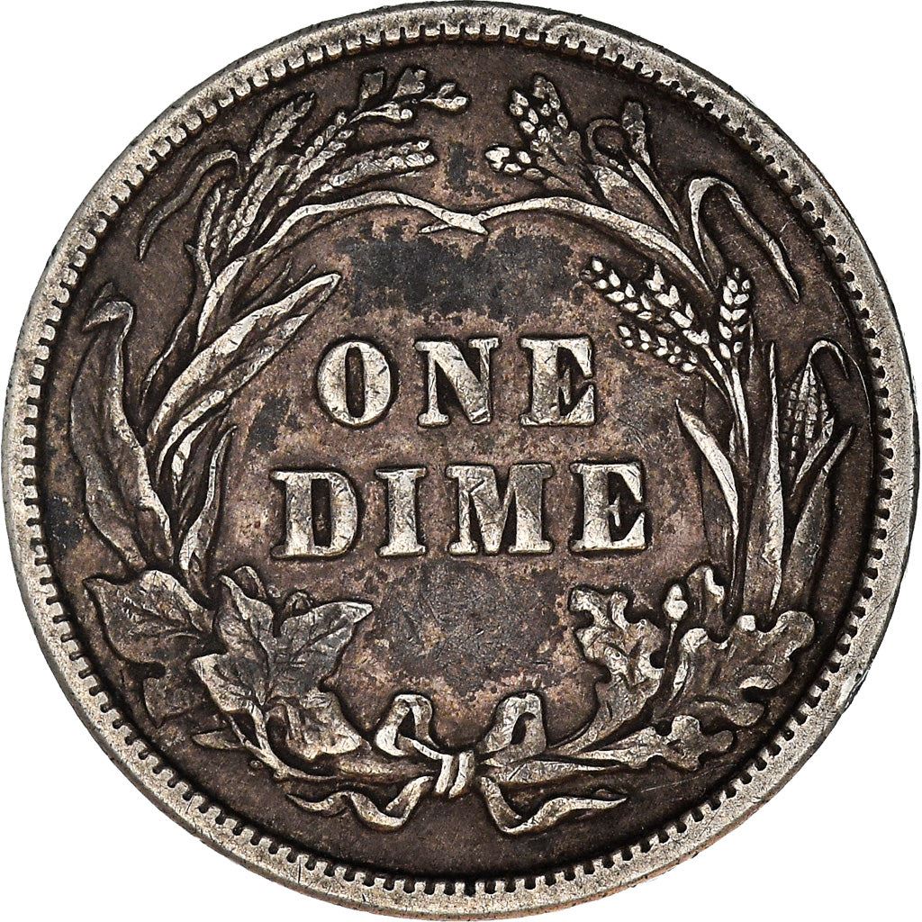 미국 | 1 다임 동전 | 바버 다임 | KM:113 | 1892 - 1916