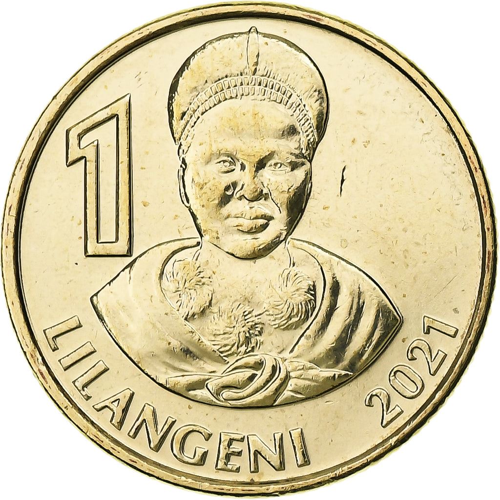Kingdom of Eswatini | 1 Lilangeni Coin | King Mswati III | Km:72 | 2018 - 2021