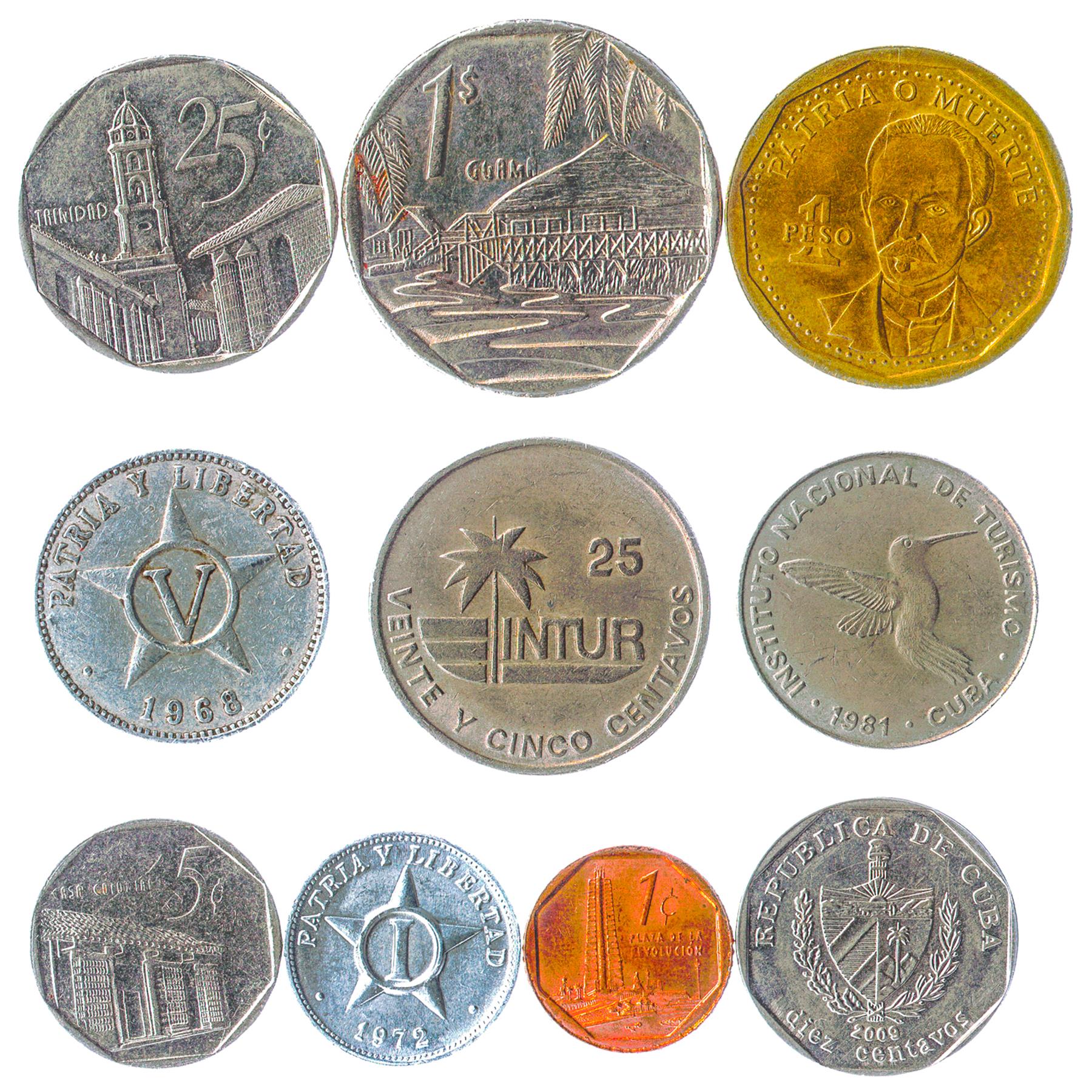 10 Mixed Coins | Centavos | Pesos