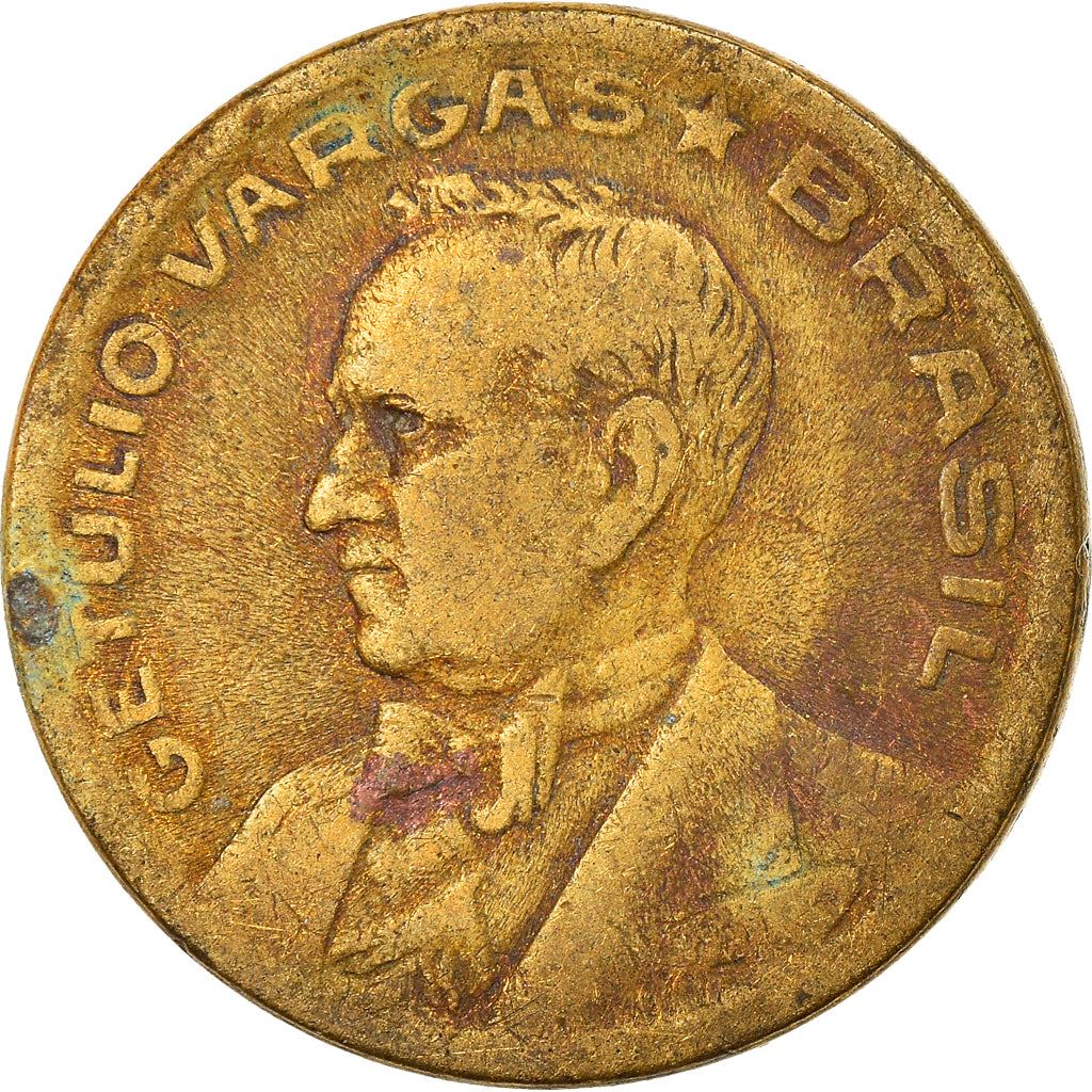 Brazil | 50 Centavos Coin | Getúlio Dornelles Vargas | Km:557A | 1943 - 1947