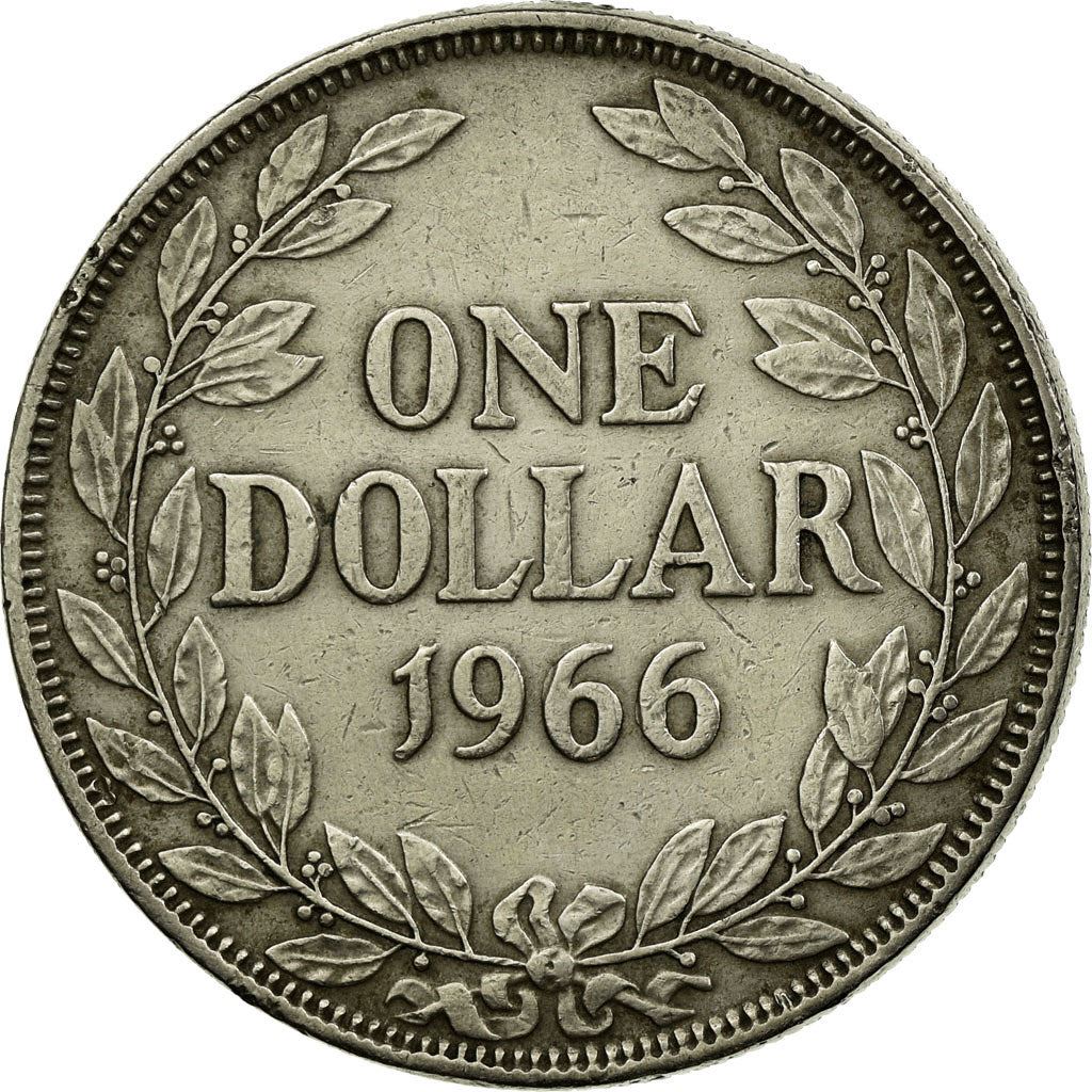 Liberia | Moneta da 1 Dollaro | Rami d'ulivo | Km:18A | 1966 - 1975