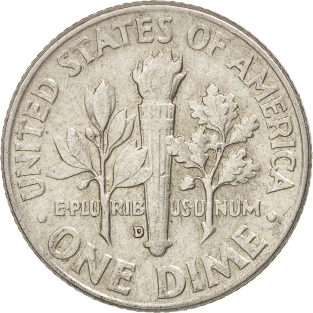 Vereinigte Staaten | 1 Dime Münze | Franklin D. Roosevelt | KM:195 | 1946 - 1964