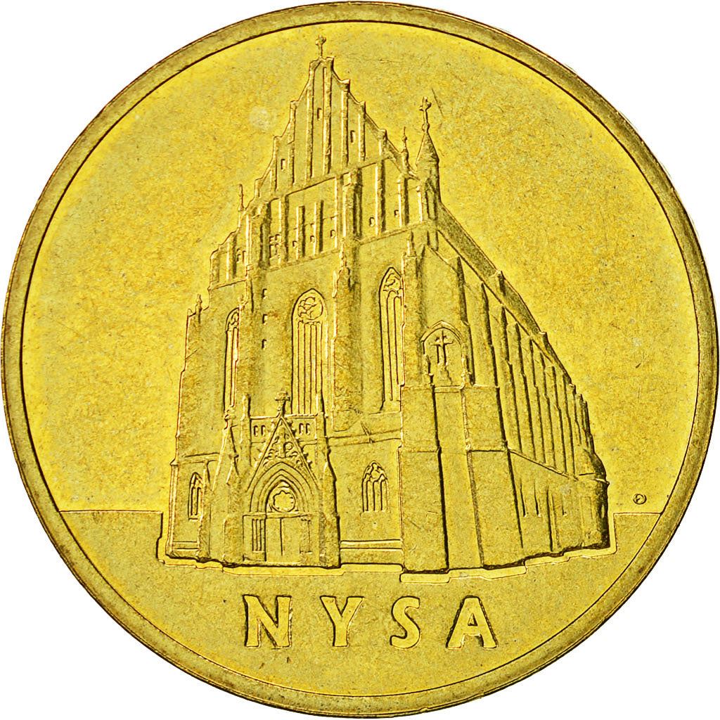 Poland | 2 Zlotys Coin | Nysa | Y:570 | 2006