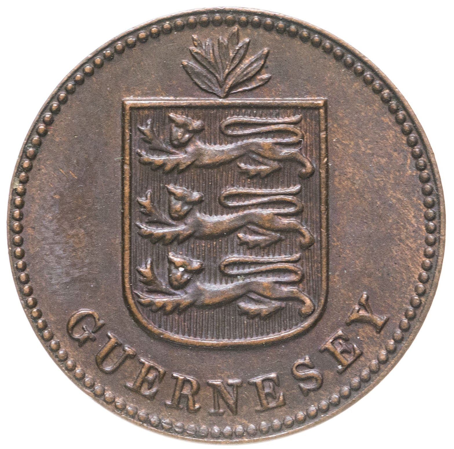 Guernsey | 1 Double Coin | KM11 | 1911 - 1938