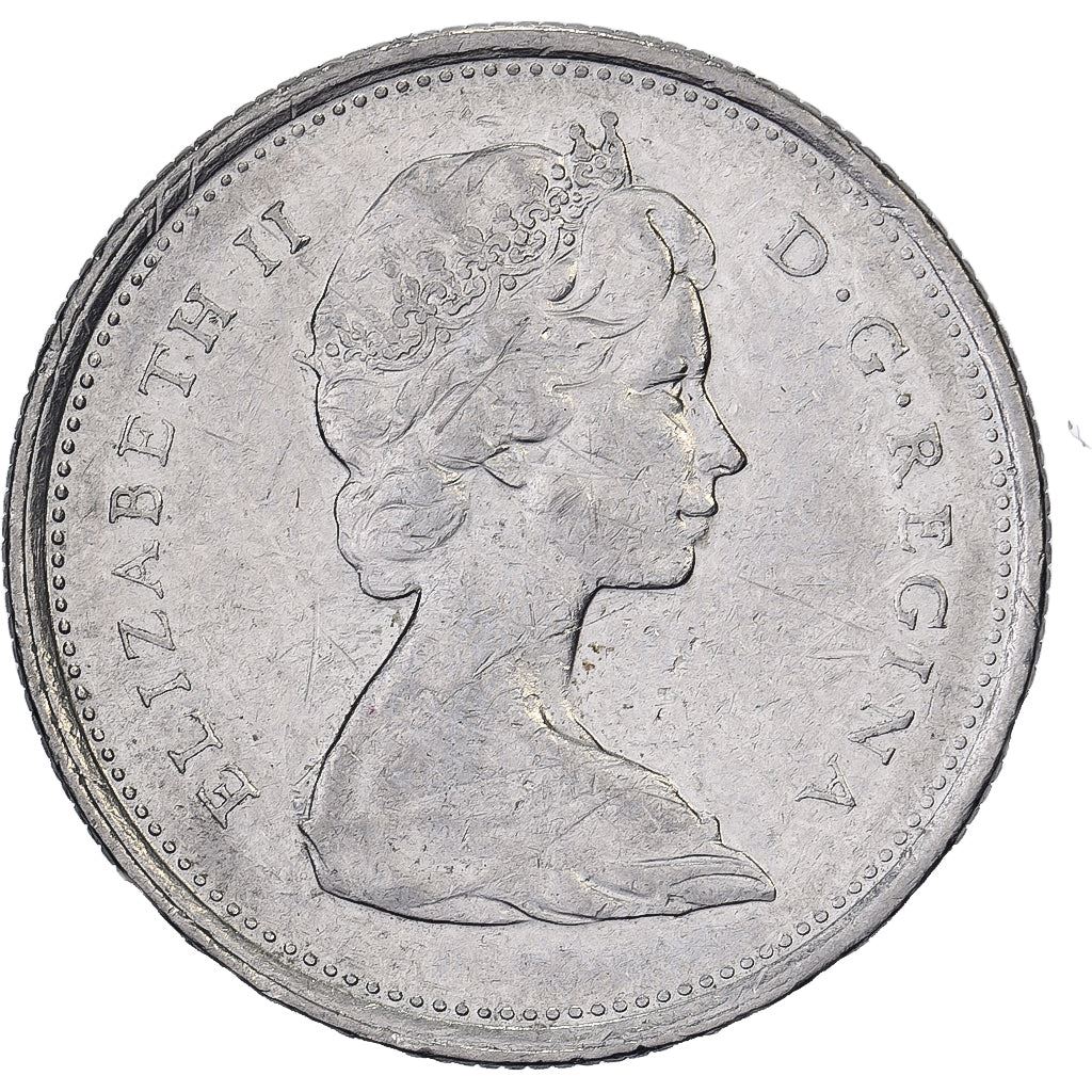 Canada | 25 Cents Coin | Nickel | 2nd portrait | KM:62b | 1968-1978