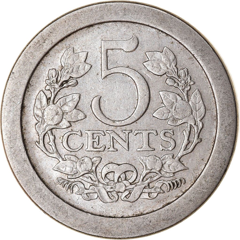 Münze der Niederlande 5 Cent Münze | Königin Wilhelmina | KM137 | 1907 - 1909