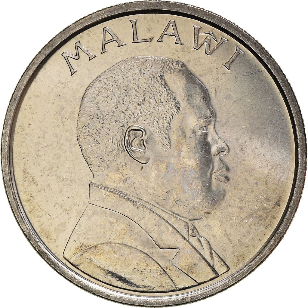 Malawi Coin Malawian | 20 Tambala | President Bakili Muluzi | Elephant | KM29 | 1996 - 2003