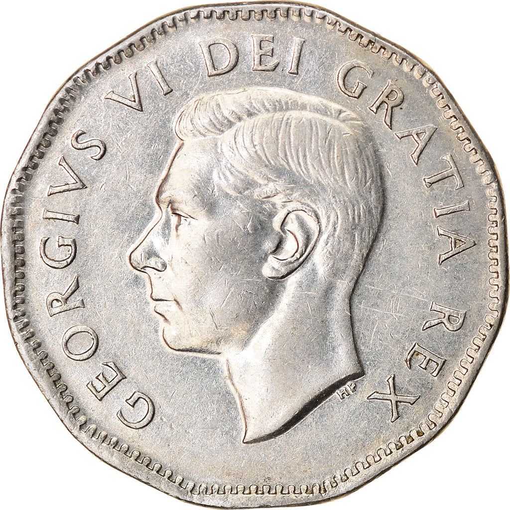 Canada | 5 Cents Coin | Discovery of Nickel | Nickel | KM:48 | 1951