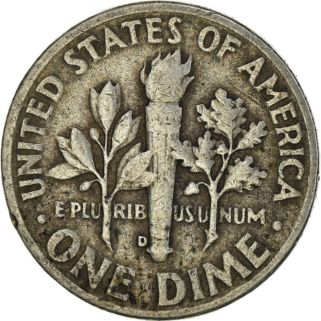 Vereinigte Staaten | 1 Dime Münze | Franklin D. Roosevelt | KM:195 | 1946 - 1964