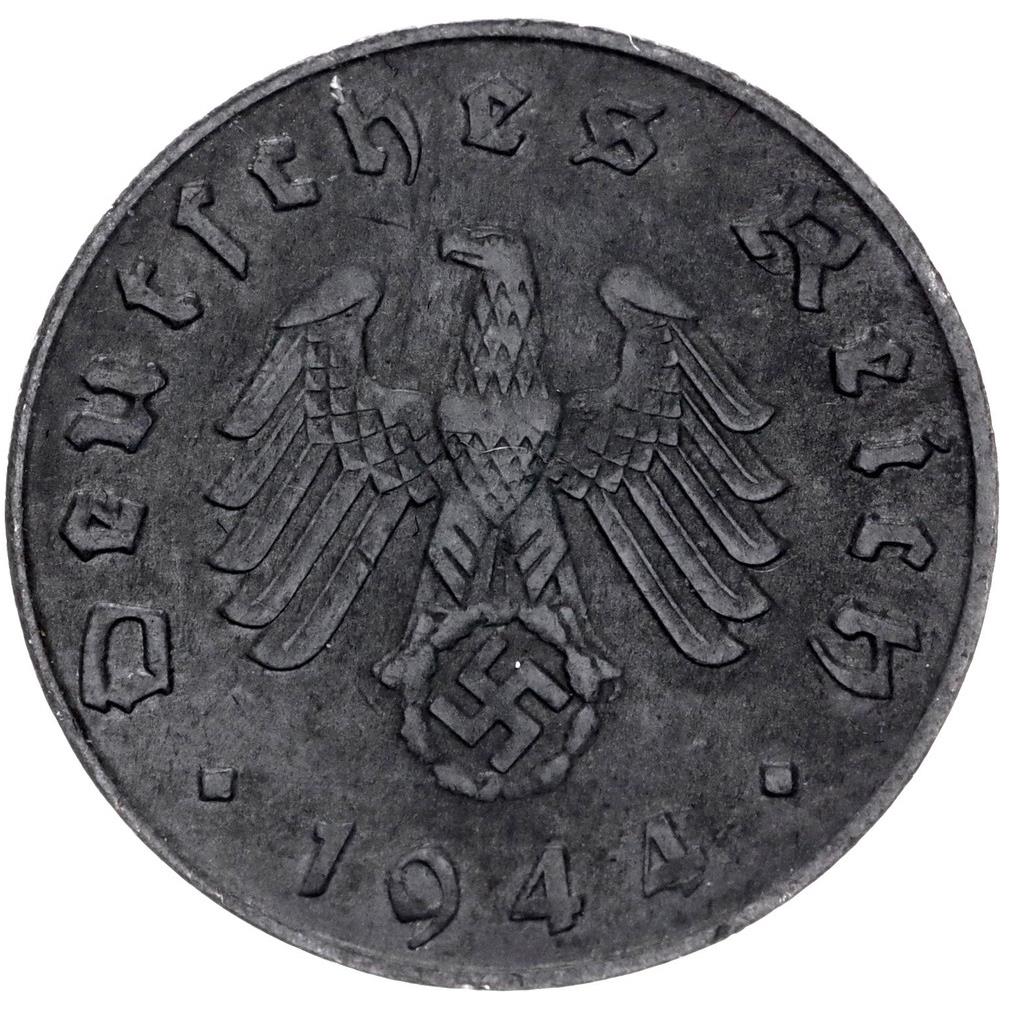 German Third Reich 10 Reichspfennig Coin | KM101 | 1940 - 1945