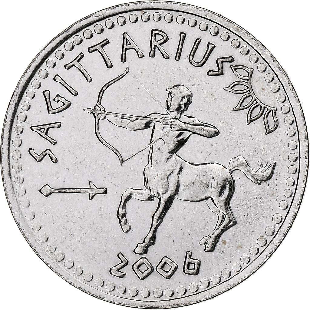 Somaliland | 10 shilling-mønt | Skytten | Rustfrit stål | KM:17 | 2006