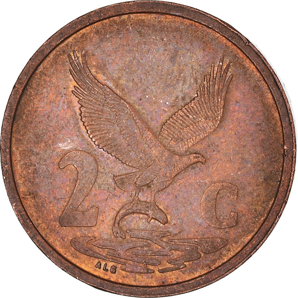 South Africa 2 Cents Coin | Venda Legend - AFURIKA-TSHIPEMBE | KM222 | 2000 - 2001