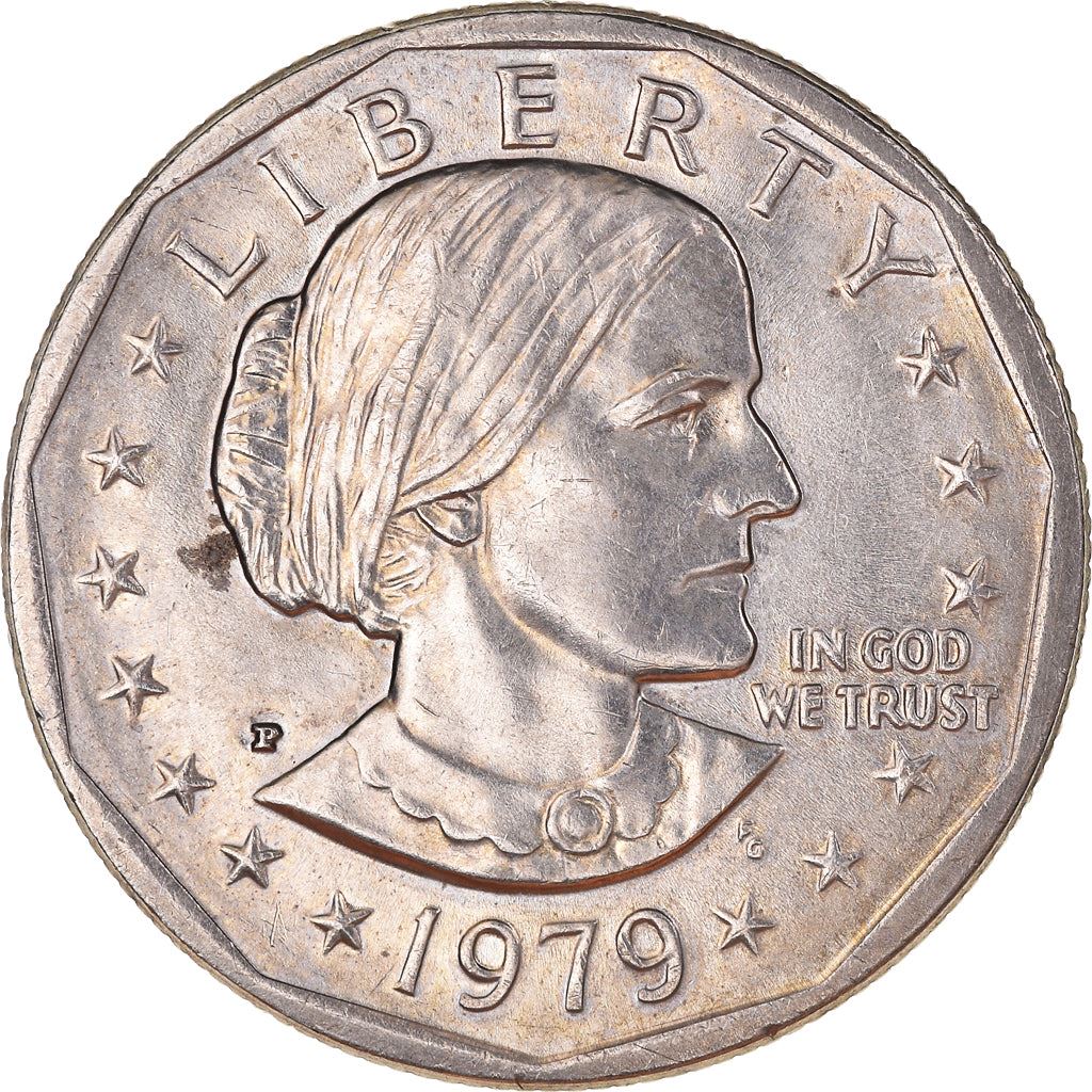 United States | 1 Dollar Coin | Susan B. Anthony | KM:207 | 1979 - 1999