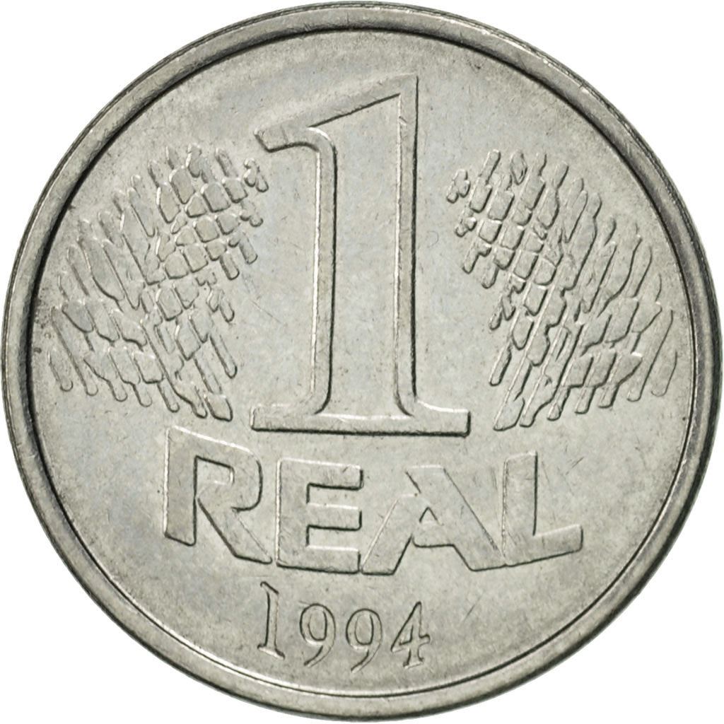 Brazil | 1 Real Coin | Effigy of the Republic | Km:636 | 1994