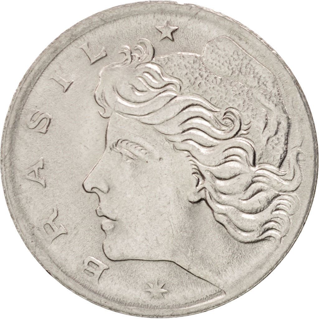 Brazil | 1 Centavo Coin | Effigy | Km:575.1 | 1969 - 1975
