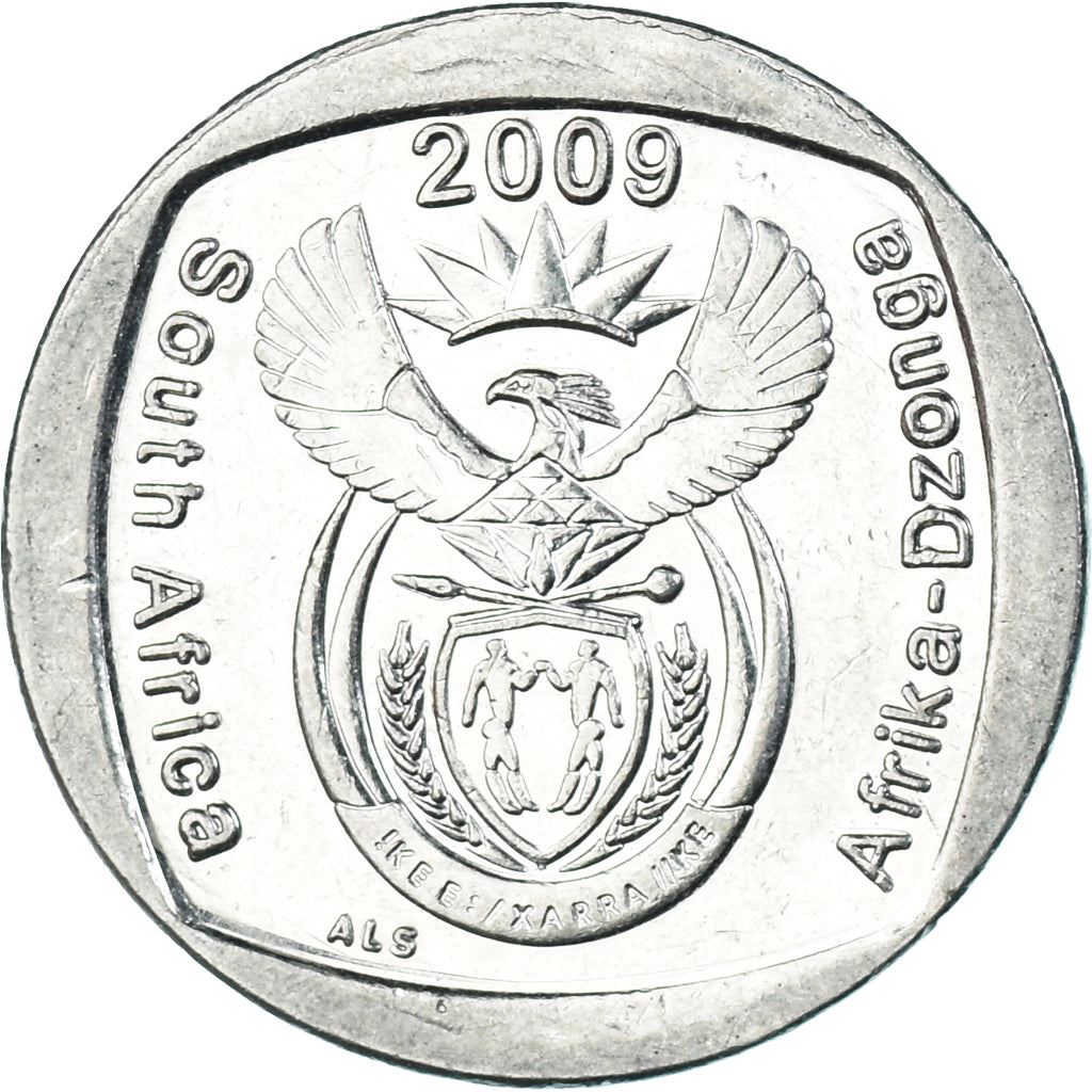 South Africa 1 Rand South Africa - Afrika-Dzonga Coin KM468 2009