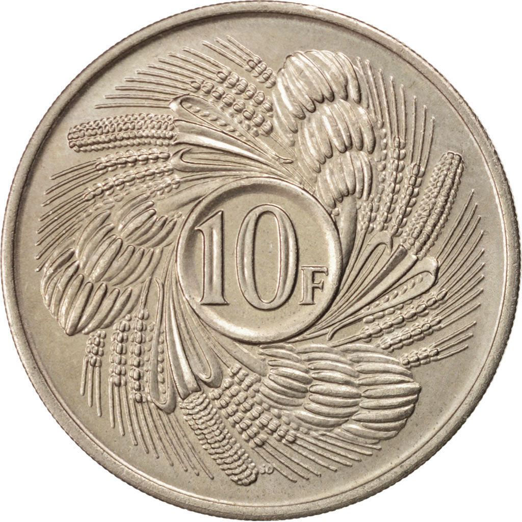 Burundi | 10 Francs Coin | FAO | Km:17 | 1968 - 1971