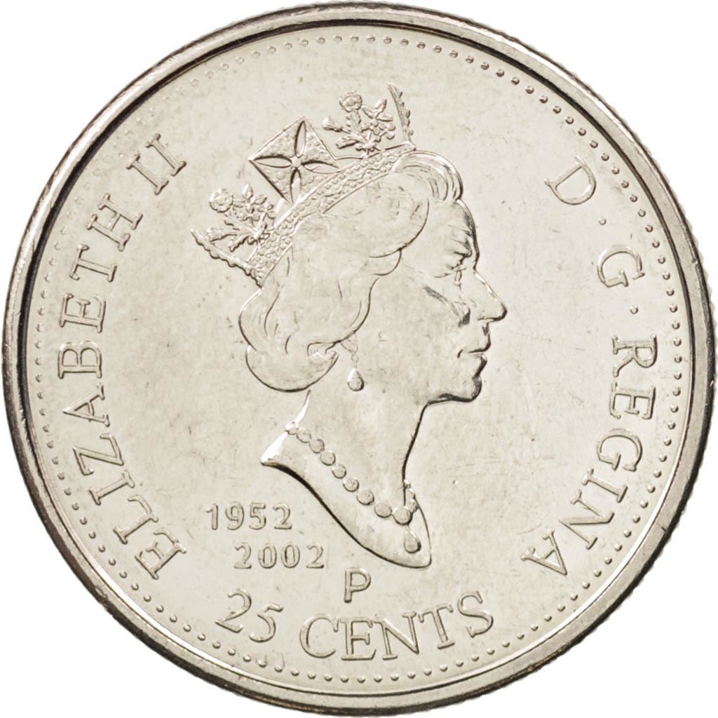 Canada | 25 Cents Coin | Canada Day | Nickel plated steel | KM:451 | 2002