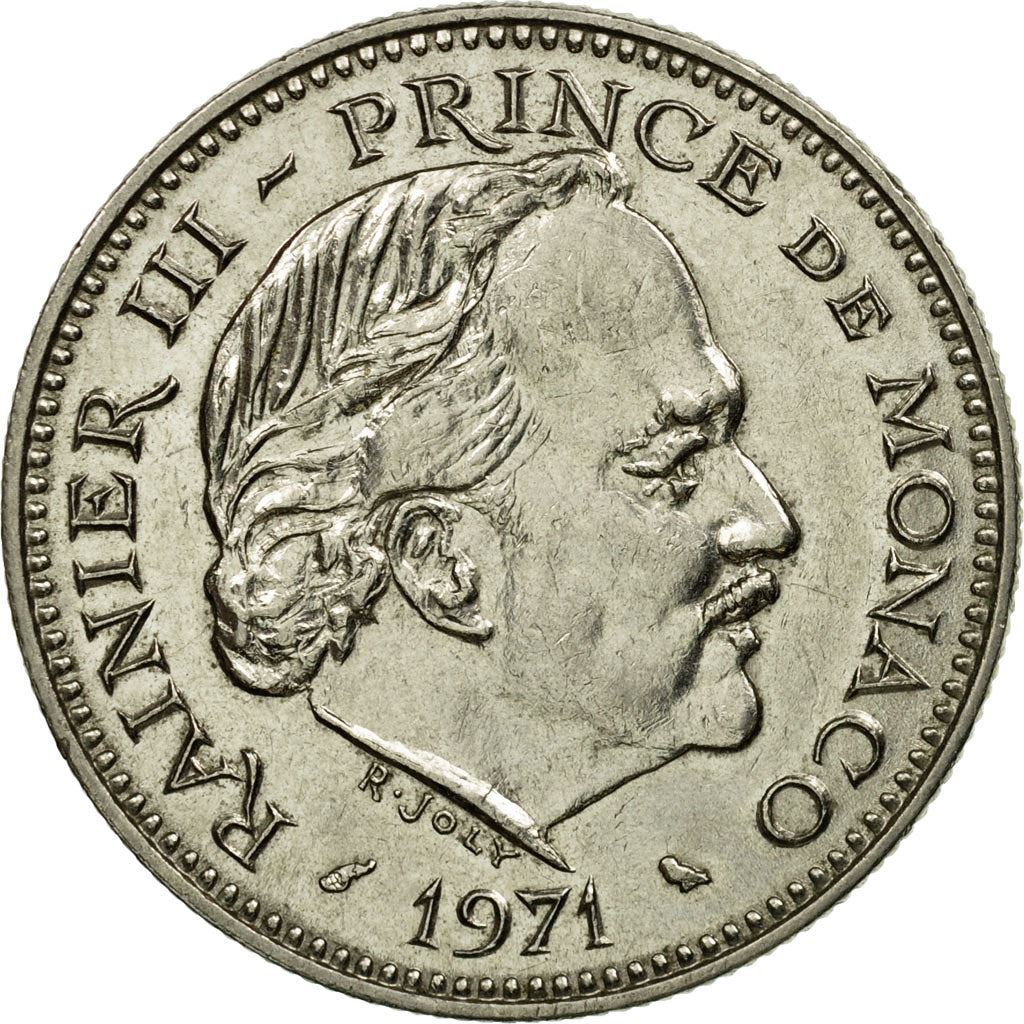 Monaco | 5 Francs Coin | Rainier III | Km:150 | 1970 - 1995