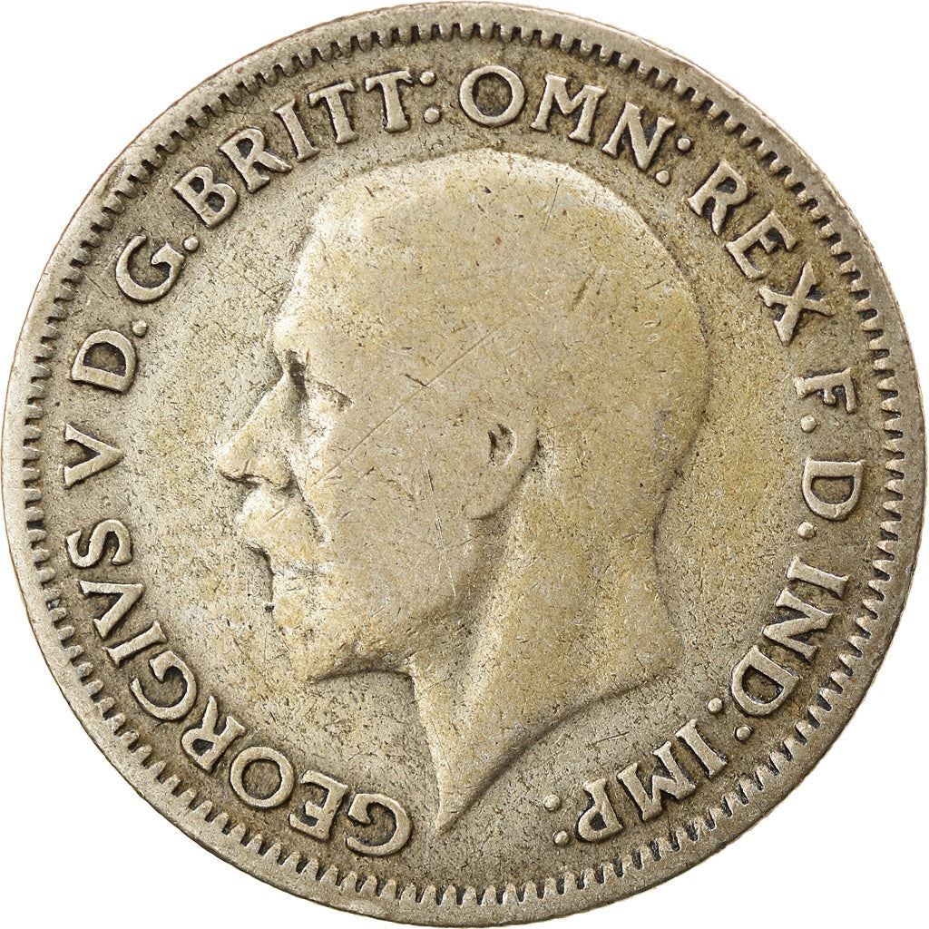 United Kingdom | 6 Pence Coin | George V | KM:832 | 1927 - 1936