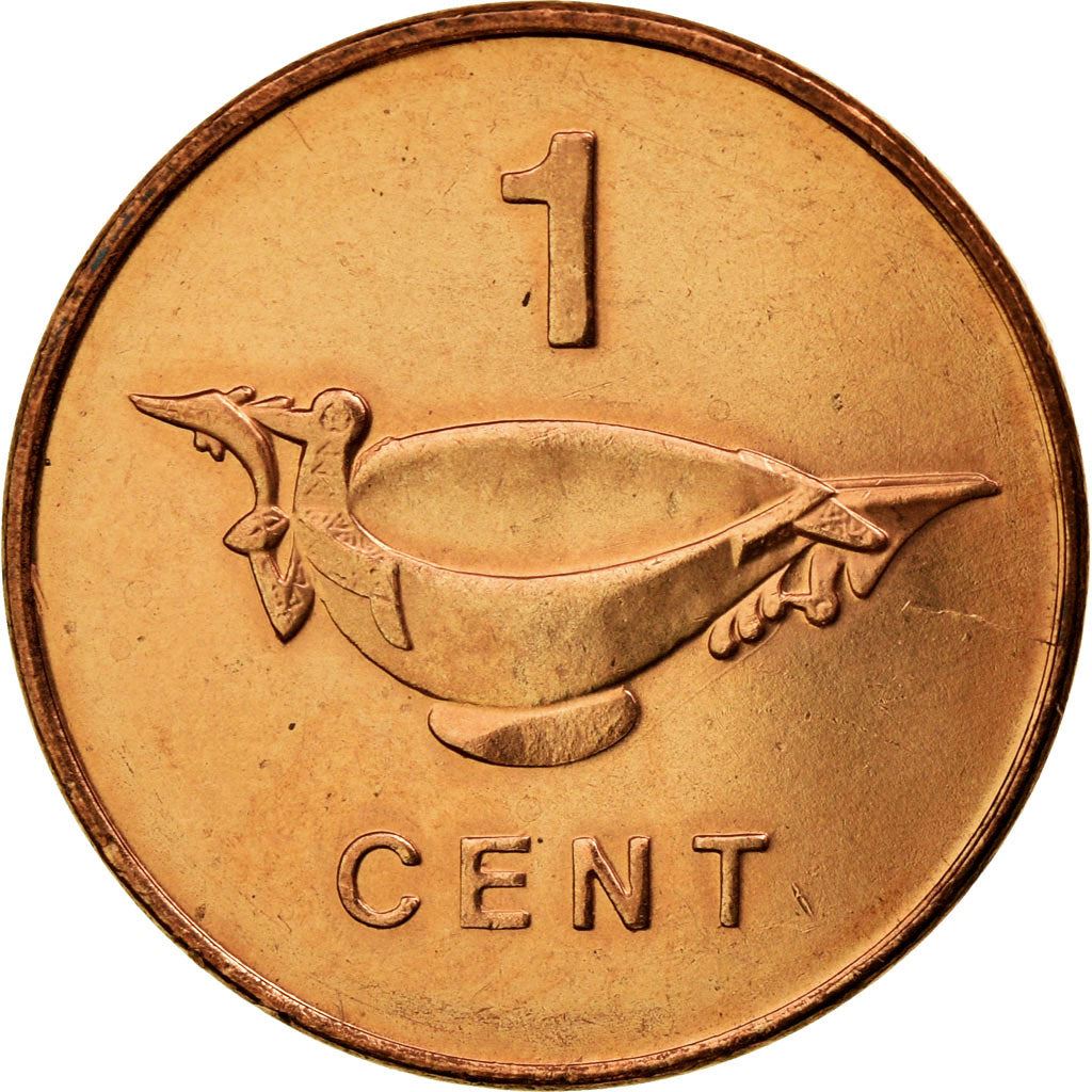 Salomonøyene | 1 Cent Mynt | Elizabeth II | Matbolle | Km:24 | 1987 - 2010