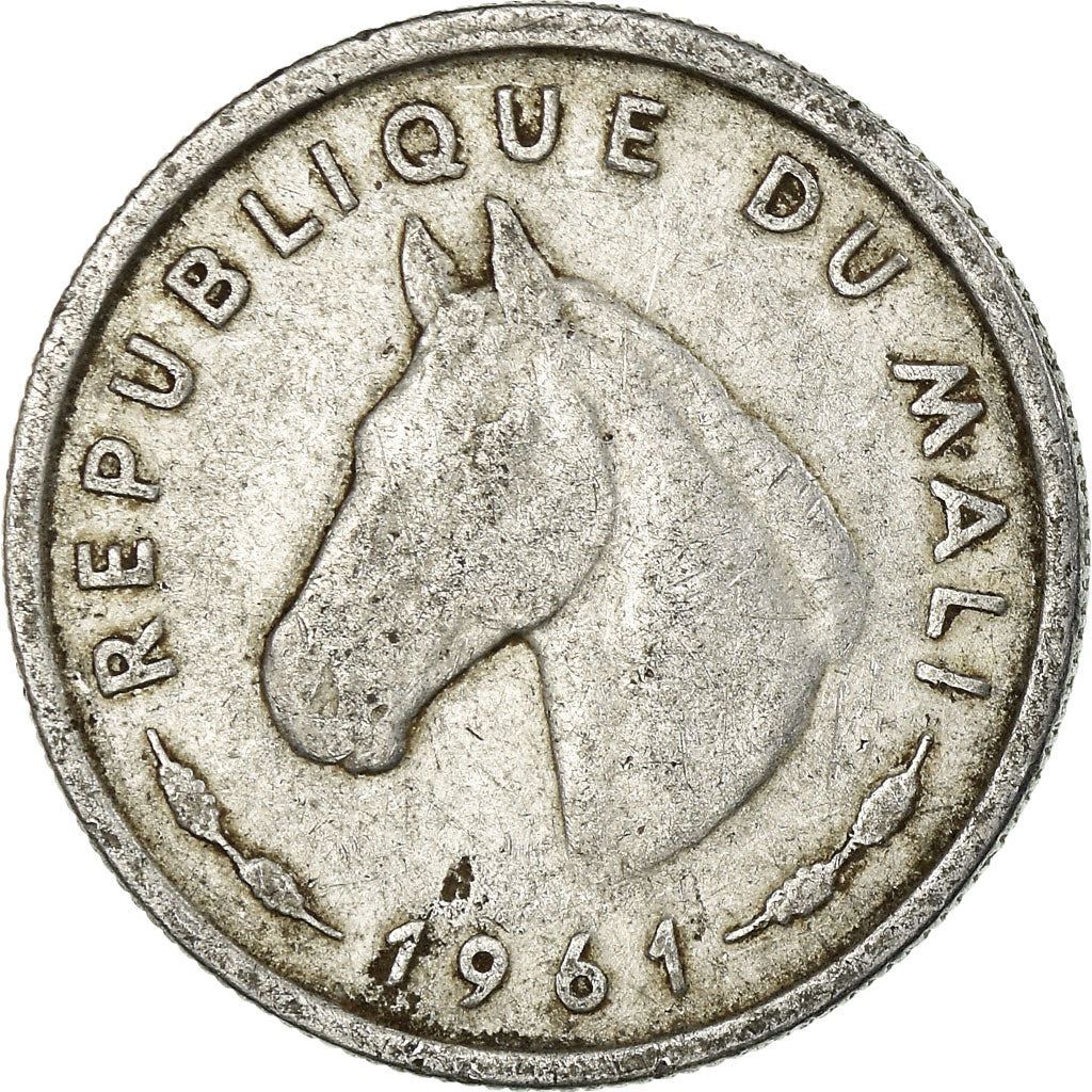 Mali | 10 Francs Maliens Coin | Horse | Km:3 | 1961