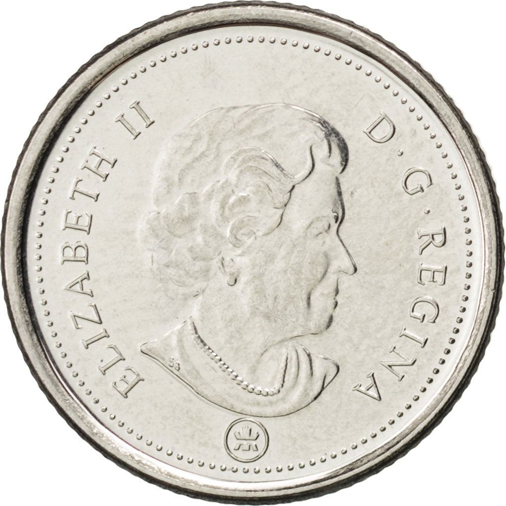 Canada | 10 Cents Coin | Nickel plated steel | KM:492 | 2003-2022