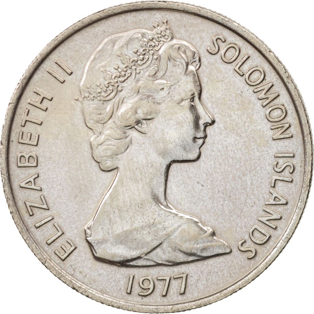 Solomon Islands | 10 Cents Coin | Elizabeth II | Sea Spirit | Km:4 | 1977 - 1983