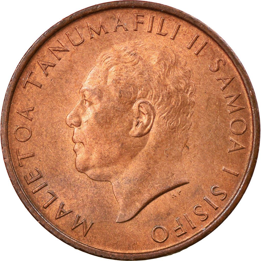 Samoa | 2 Sene Coin | Malietoa Tanumafili II | Crux Constellation | Km:2 | 1967