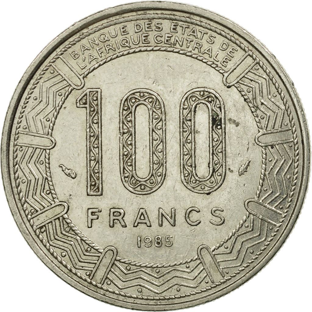 Republic of The Congo | 100 Francs Cfa Coin | Giant Elands | Km:2 | 1975 - 1990