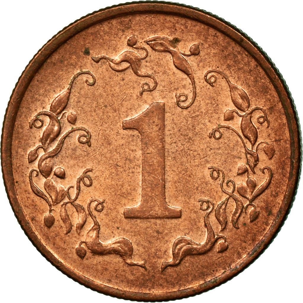 Zimbabwe | 1 Cent Coin | Great Zimbabwe Bird | Km:1A | 1989 - 1999