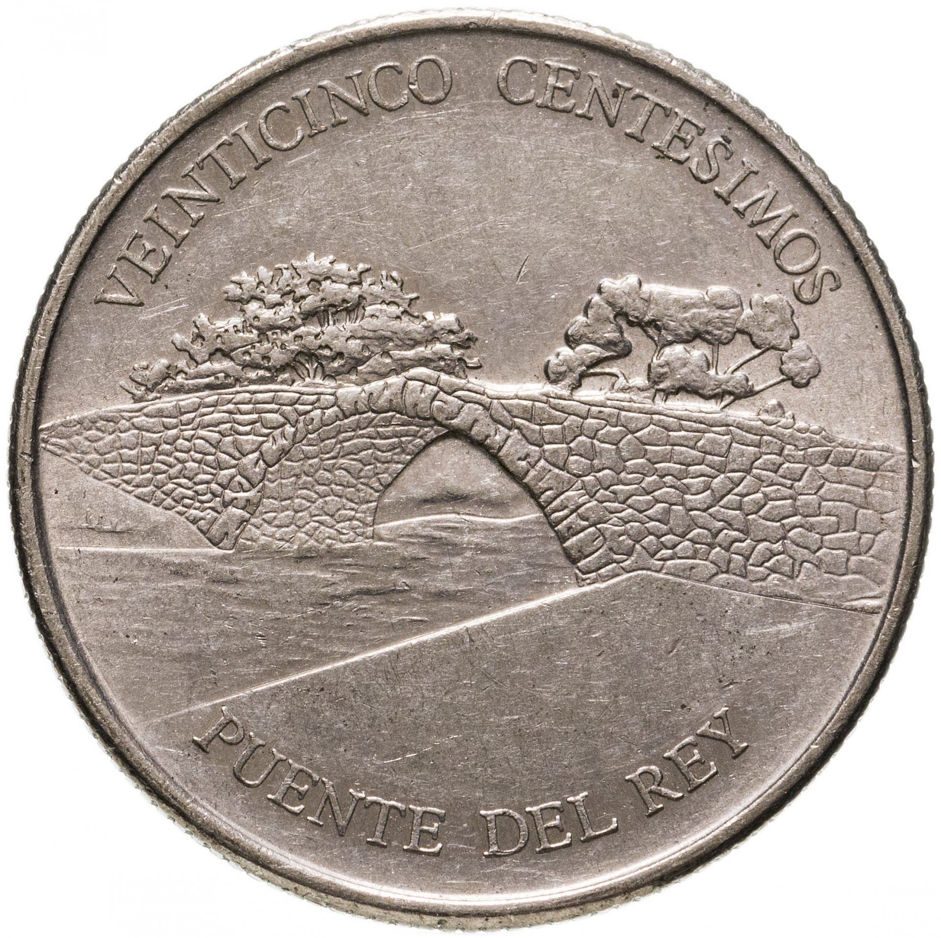 Panama | 25 Centesimos Coin | King's Bridge | Km:136 | 2005