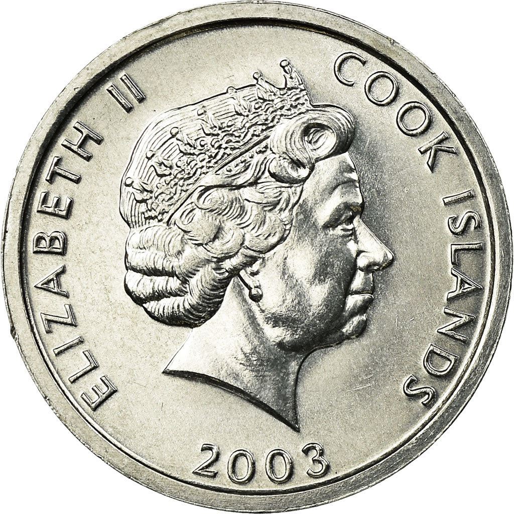 Islas Cook | Moneda de 1 centavo | Collie | Km:420 | 2003
