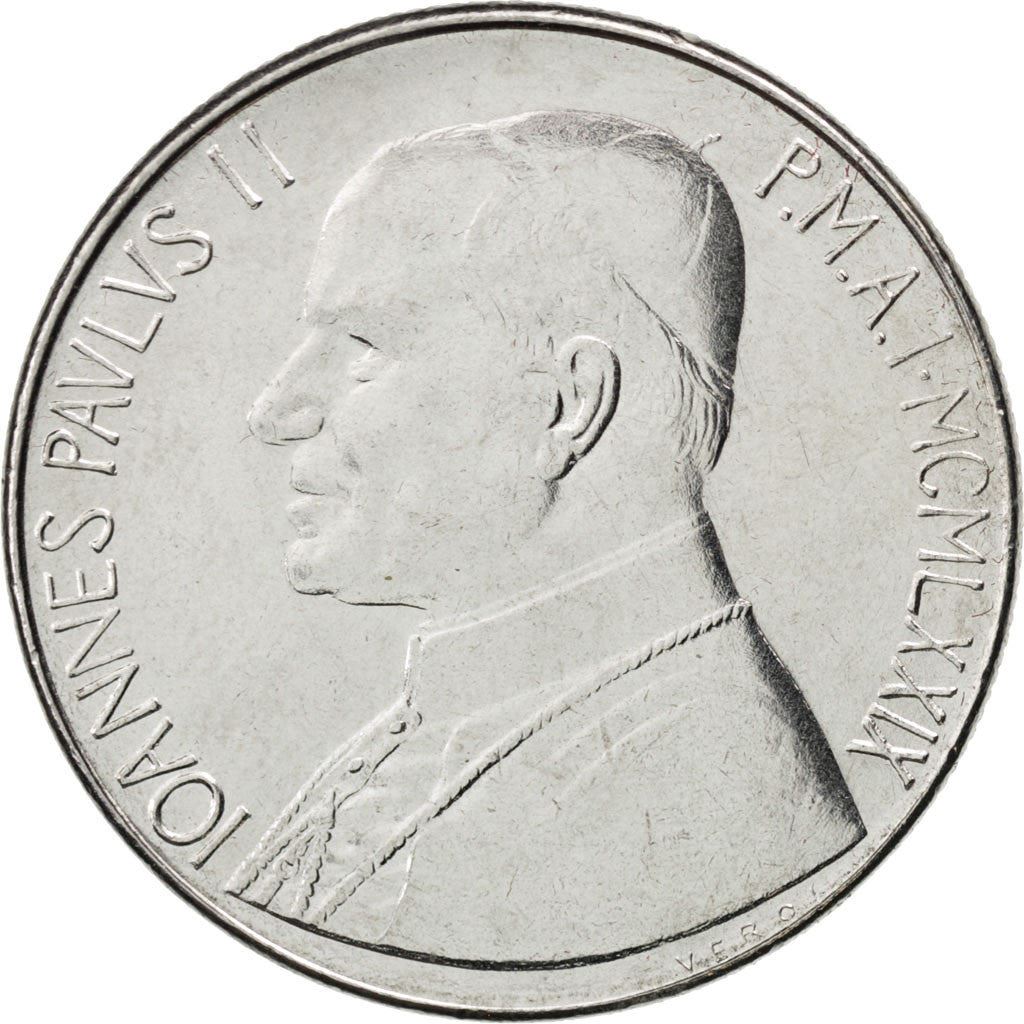Vatican City | 100 Lire Coin | Prudence | Km:146 | 1979 - 1980
