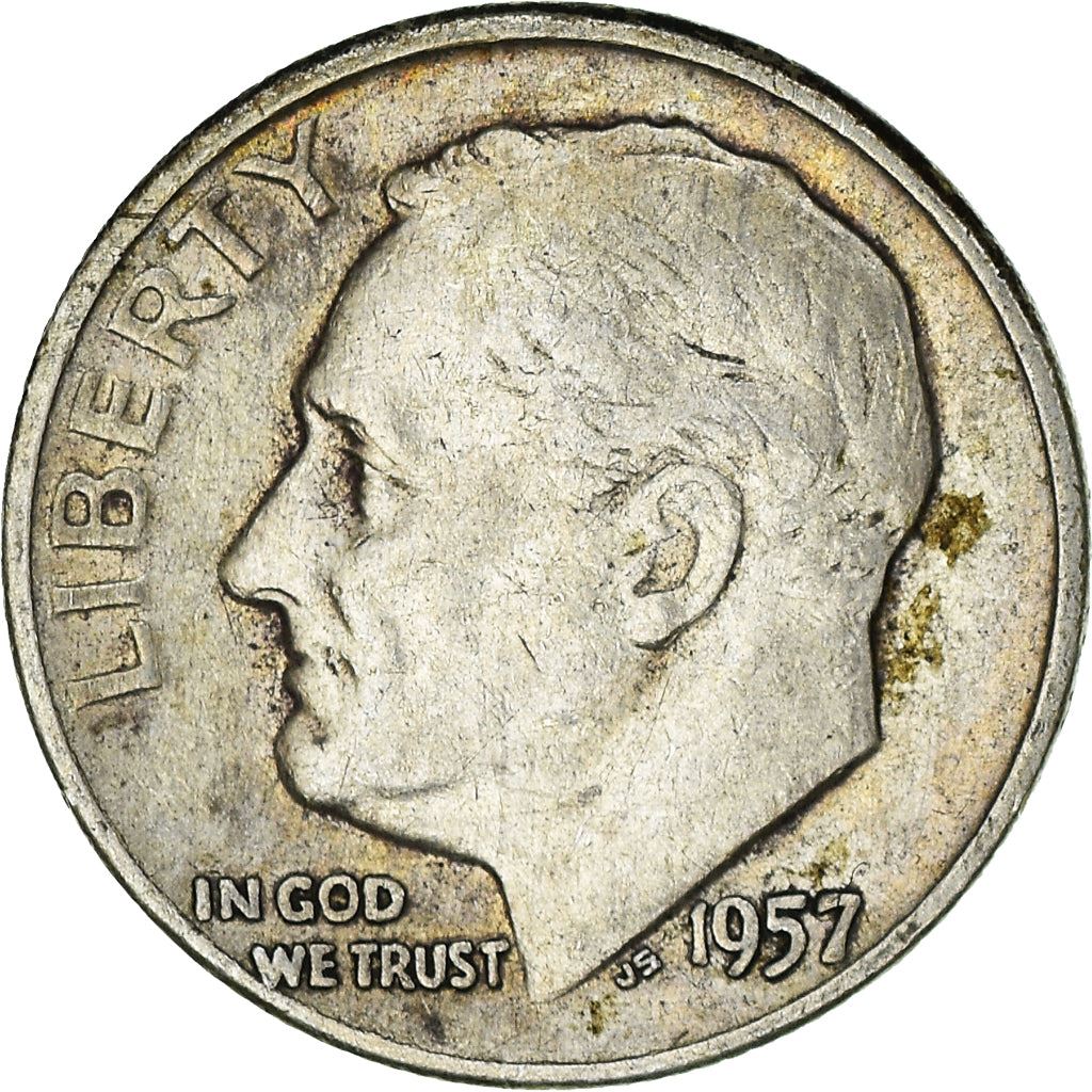 Vereinigte Staaten | 1 Dime Münze | Franklin D. Roosevelt | KM:195 | 1946 - 1964
