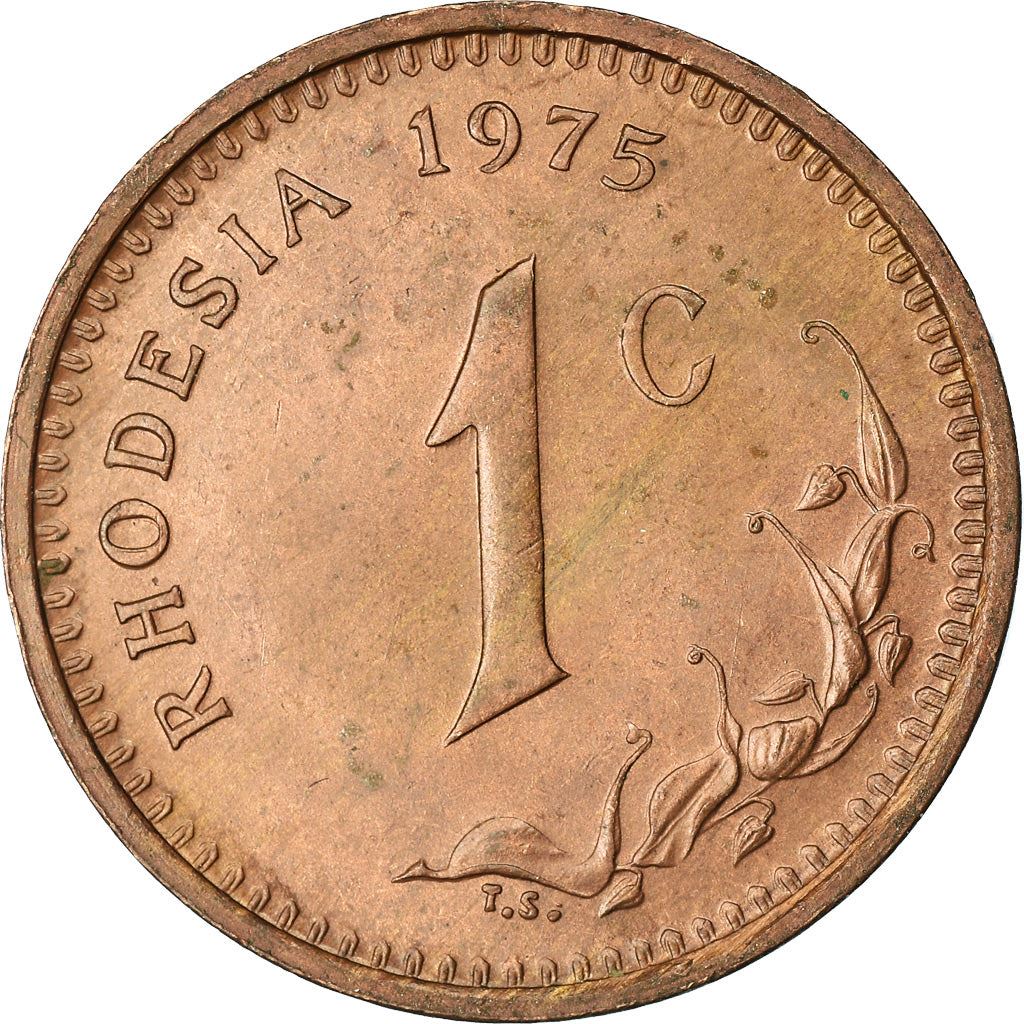 Rhodesia | 1 Cent Coin | Antelopes | Km:10 | 1970 - 1977