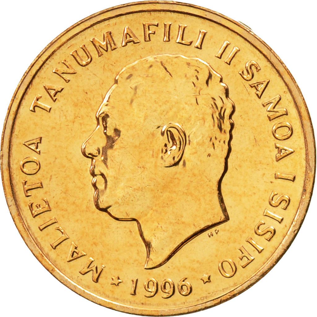 Samoa | 1 Sene Coin | Malietoa Tanumafili II | Coconut | Km:12 | 1974 - 1996
