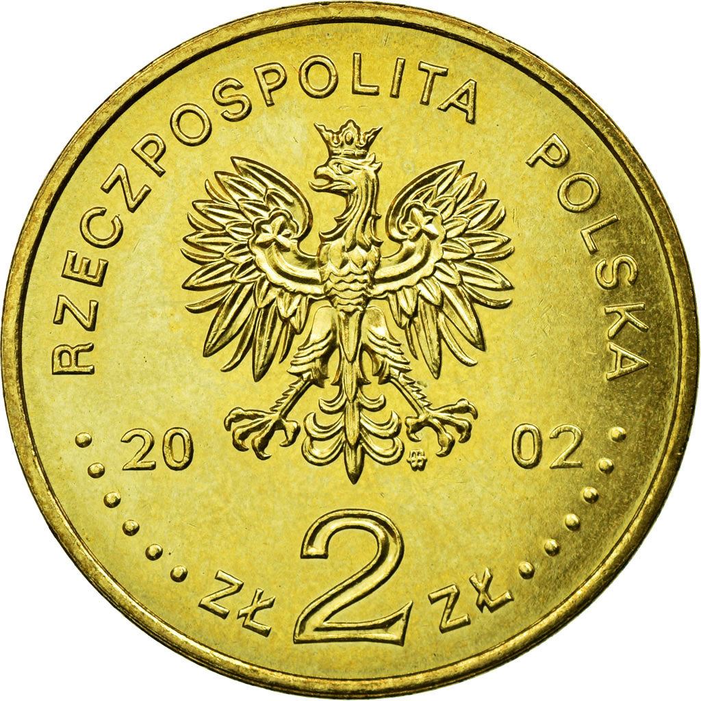 Poland | 2 Z?ote | 2002 World Football Cup | Ball | Eagle | KM433 | 2002
