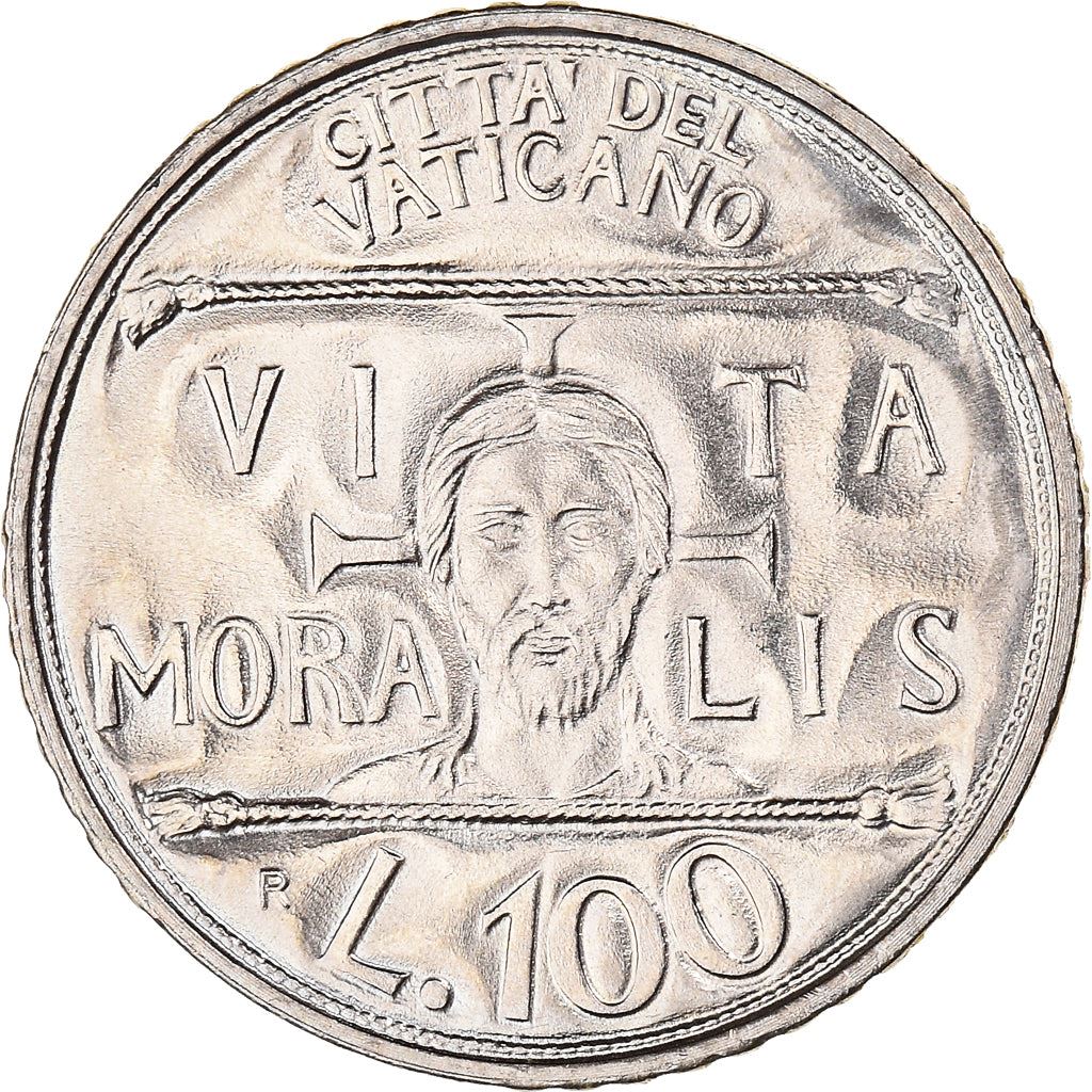 Vatican City | 100 Lire Coin | John Paul II | Km:247 | 1993