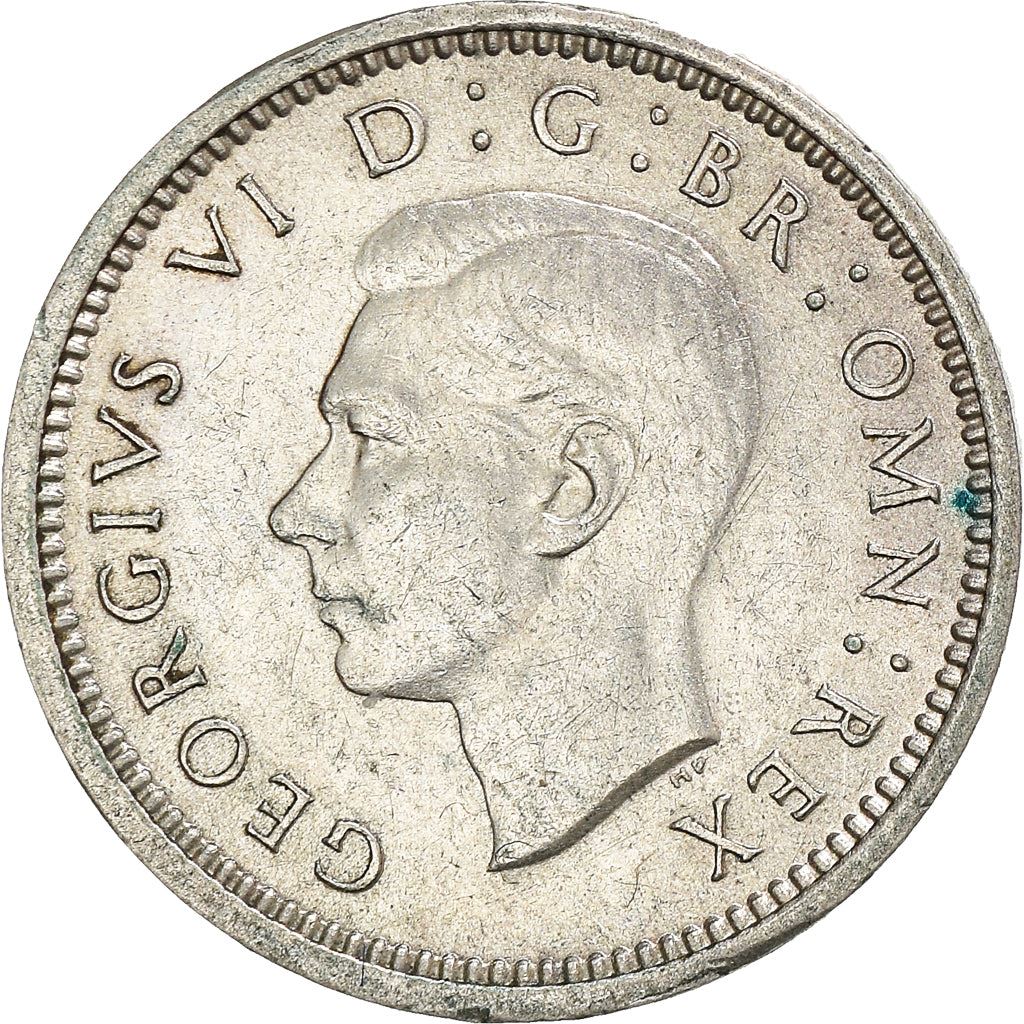 United Kingdom | 3 Pence Coin | George VI | KM:848 | 1937 - 1945