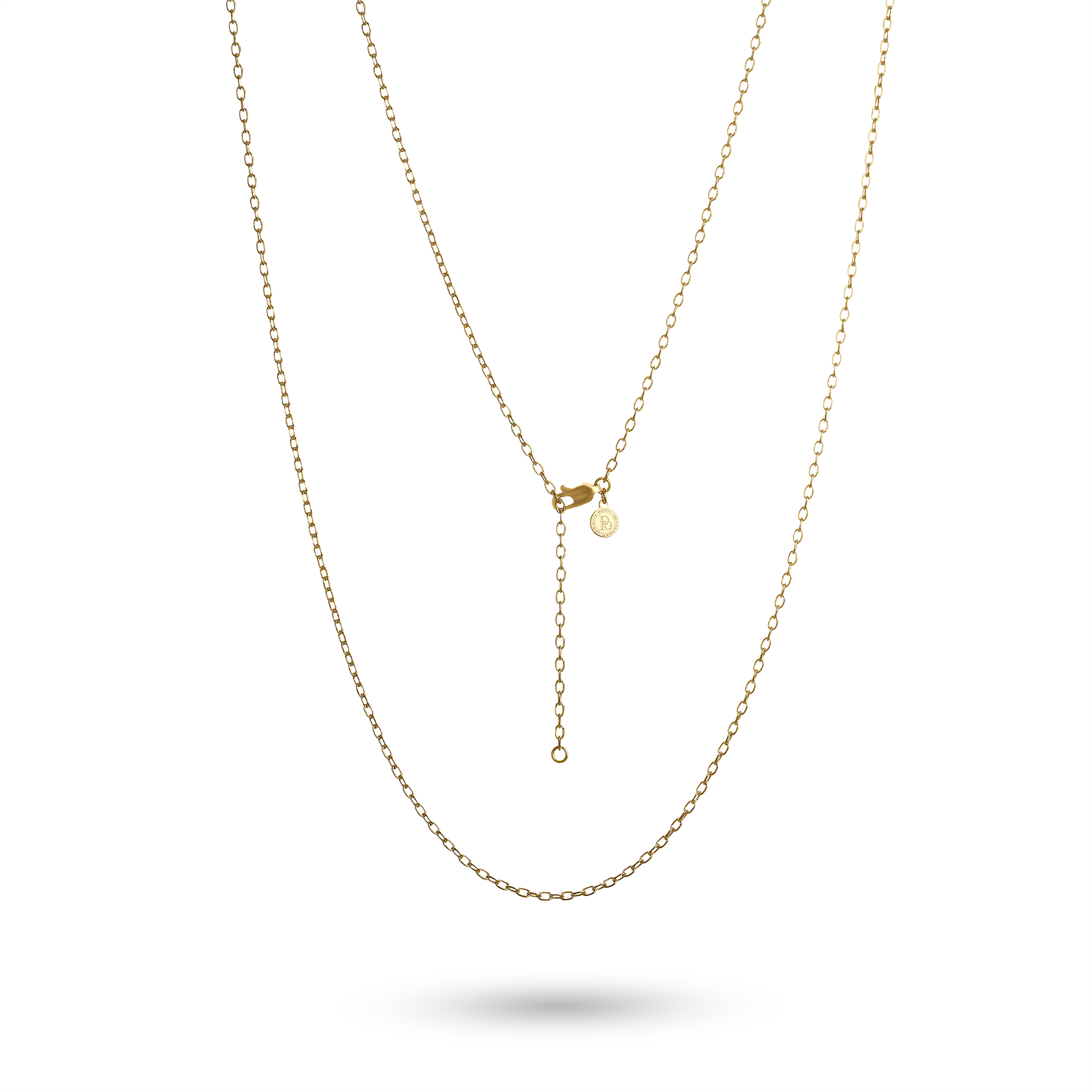 US Coin Necklace | Medallion Pendant Jewelry | 18K Gold Plated United States 5 Cents | T. Jefferson | 2002