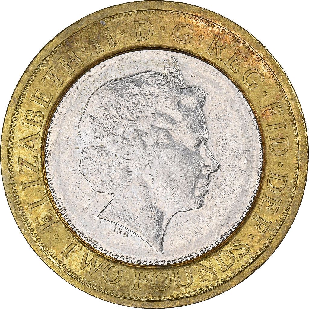 Vereinigtes Königreich | 2-Pfund-Münze | Elizabeth II. 4. Porträt | Goldene Guinea | 2013