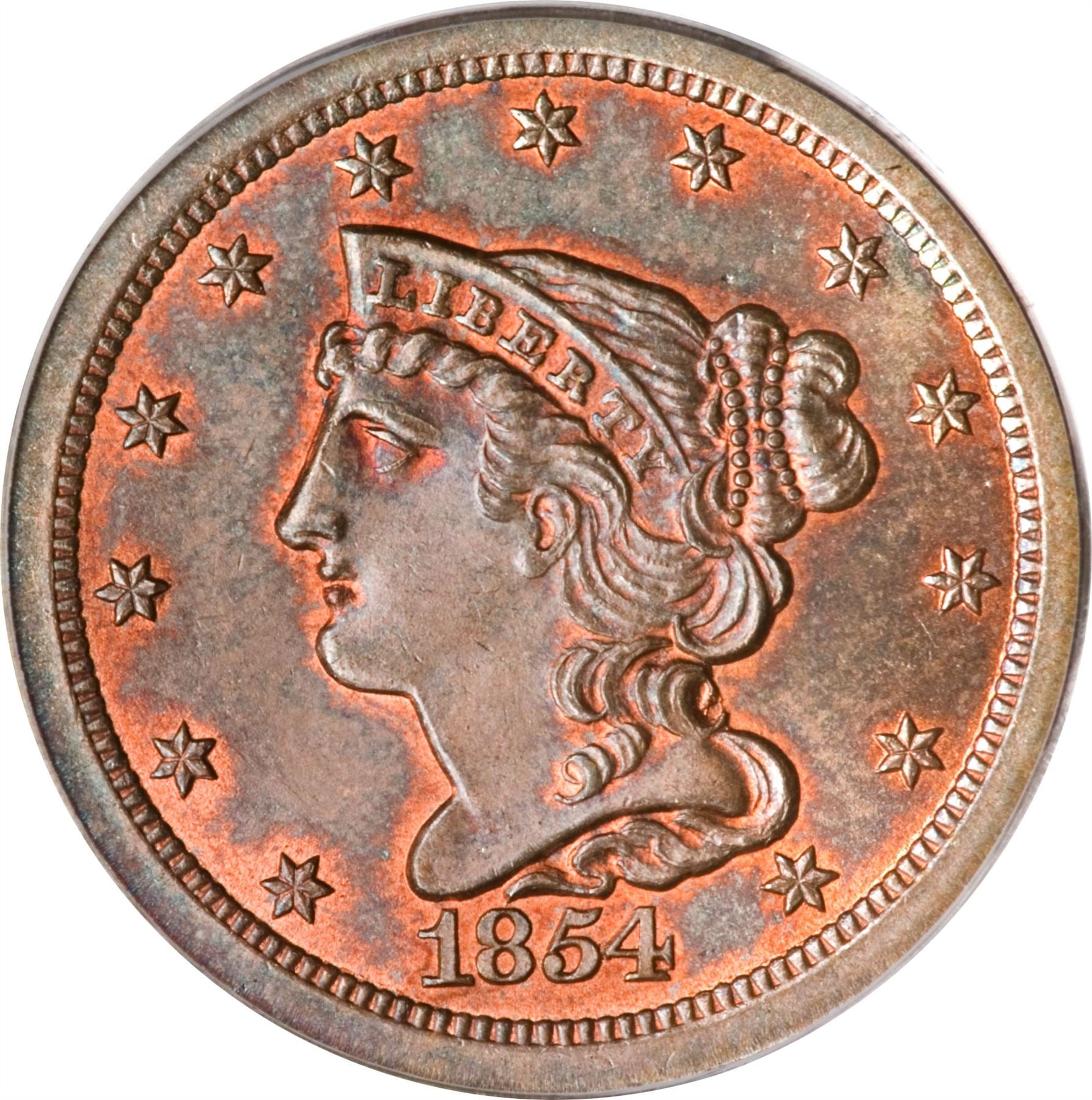 United States | 1/2 Cent Coin | Lady Liberty | KM70 | 1840 - 1857