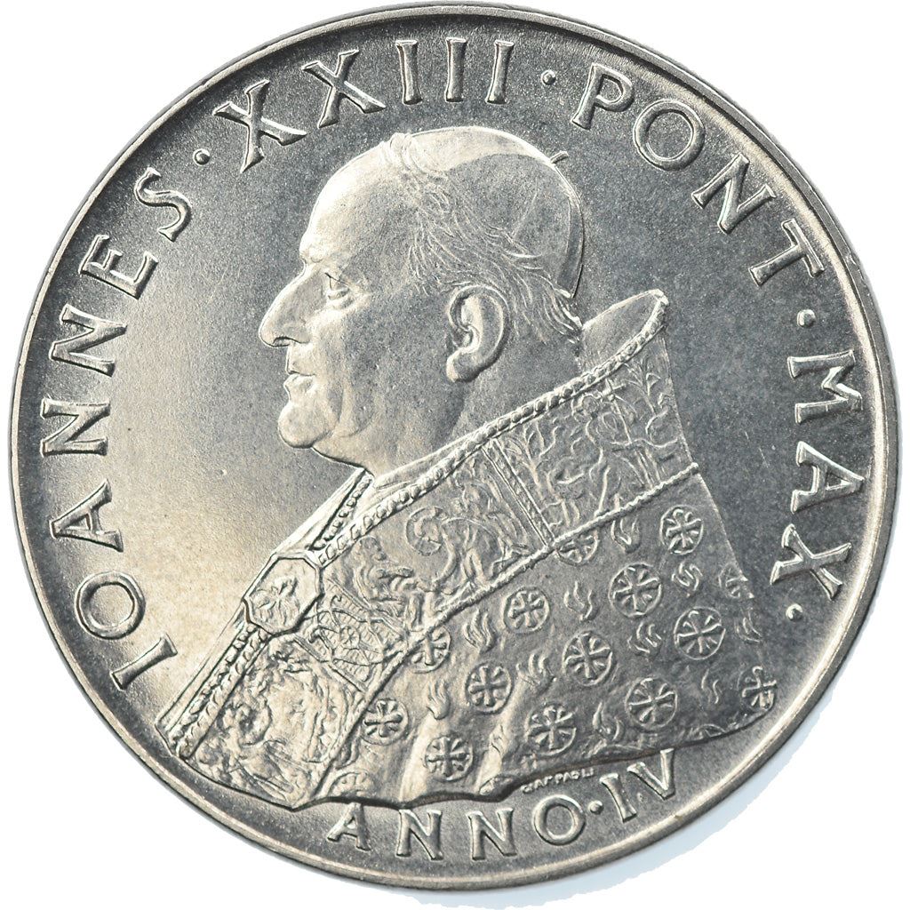 Vatican City | 100 Lire Coin | Second Vatican Council | Km:73 | 1962